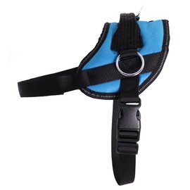 Bark Appeal Aqua Blue No-Pull Dog Harness for XS to Small Sized Pets – Adjustable, Reflective Vest with 3 Leash Clips for Added Control, Easy Walks & Training – Small