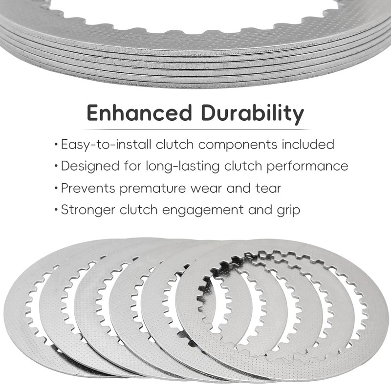 GOLKNHA Clutch Kit & Friction Plate Spring & Oil Filter