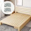 VIQAEKK 2Pcs Heavy Duty Universal Wood Bed Rail Hook Plates
