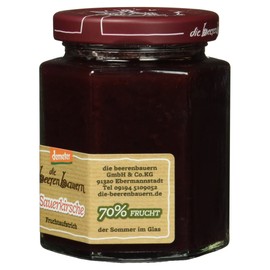 demeter Die bereren bauern organic jam sour cherry, 200 g