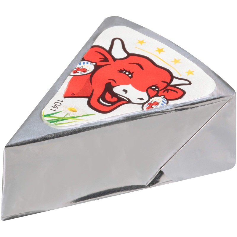The Laughing Cow, Spreadable Cheese Wedges, 6oz Round (Pack of