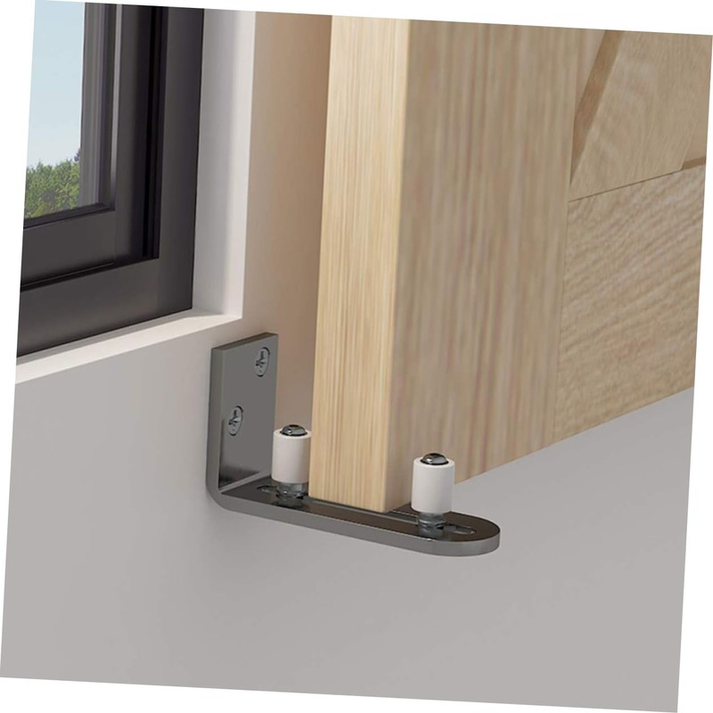 TEHAUX 1Pc Sliding Door Floor Guide Stop Barn Door Stopper