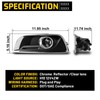 AUTOFREE Fog Lights Assembly for Chevy Malibu 2013 2014 2015