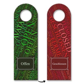 Open and Closed Door Hanger
