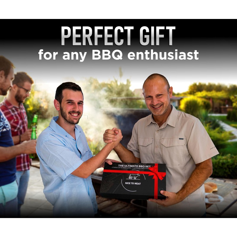 Wireless Meat Thermometer Digital BBQ Set, 5.3 Bluetooth and WiFi