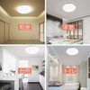 Upgraded Version LED Ceiling Light, 27 W, 6 - 8