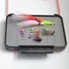 ALICHINO Fly Box for Fly Files Ice Jig Box Two