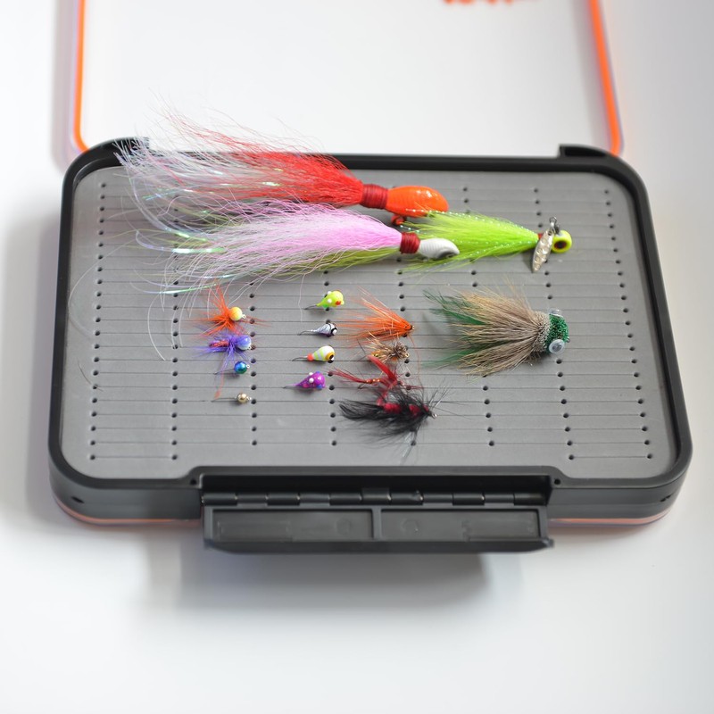 ALICHINO Fly Box for Fly Files Ice Jig Box Two