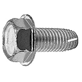 100 1/4-20x1/2 Hex Wash Head Thread Cutting Screw Zinc