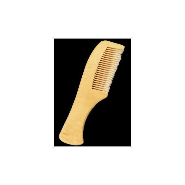 Martina Spa Collection Natural Wood Comb (With Handle) - 1 Comb