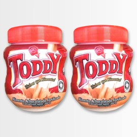 Liphontcta Toddy - Bebida de Chocolate en Polvo Con Vitaminas 100% Cacao Venezolano / Toddy Drink – Chocolate Powder Drink Mix, with Vitamins that Fortifies, 100% Venezuelan Cocoa (2Pack / 400gr TOTAL)