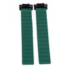 2pcs Watch Bands Professional Silicone Strap Strong Magnetic Snap Replacement