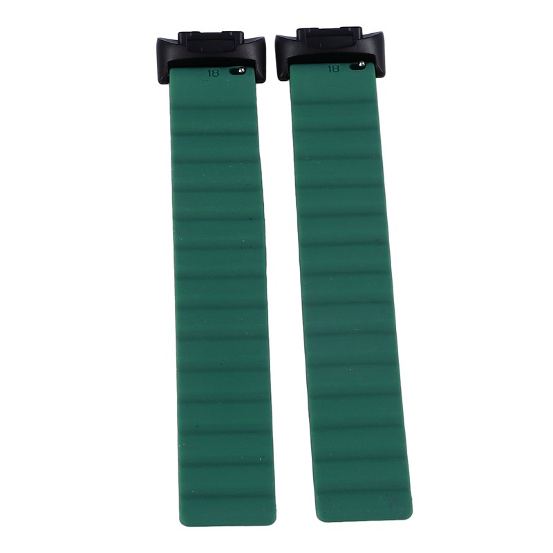 2pcs Watch Bands Professional Silicone Strap Strong Magnetic Snap Replacement