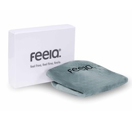 feela.® Orthopaedic Seat Cushion Cover (Silver, Velboa)