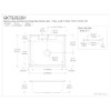 Kingston Brass GKTS252281 Studio Drop-in Kitchen Sink, 25-Inch × 22-Inch