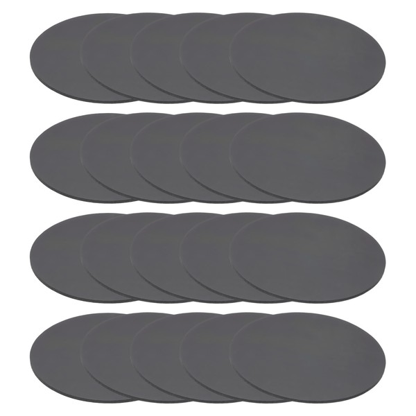 PATIKIL Rubber Solid Discs Washers, 20 Pcs 75mm OD x