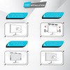 TECHNOLOGYVS 16 Inch Magnetic Privacy Screen Filter for Computer Monitor