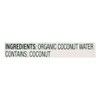 Iberia 100% Pure Organic Coconut Water, 1 Liter , 33.8