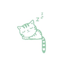 Cat Luminous Light Switch Decals, Kitty Glow in The Dark Glowing Wall Stickers Light Switch Decor Art Mural Paste for DIY Home Decor Switch Decoration 2pcs/Set