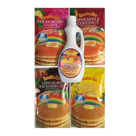 Hawaiian Sun Pancake and Syrup Lover's Bundle (Lilikoi Syrup)