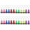 GOLDGE 24Pcs Schlüsselanhänger Taschenlampe Mini Lampe 4cm