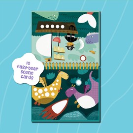 DINO MINI Dot is Fun! - Imaginative Paint by Sticker Kit for Kids - Sticker Book for Toddlers 3-5 - with 1500 Dot Art Stickers - Dot It Sticker Art Book for Toddlers (Adventure)