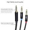 AX 3.5MM Upgraded Replacement Headphones Balanced Headphones Audio Cable for