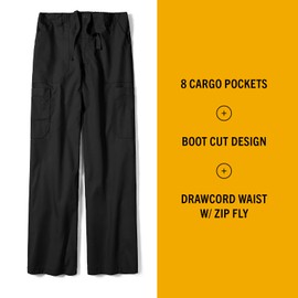 Carhartt Ripstop: Men’s Boot Cut Cargo Pant — Black, XL Short