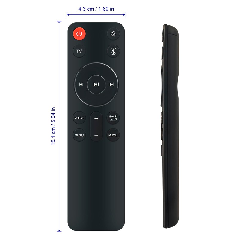 New SB510 SB550 Replacement Remote Control Compatible with 200W JBL
