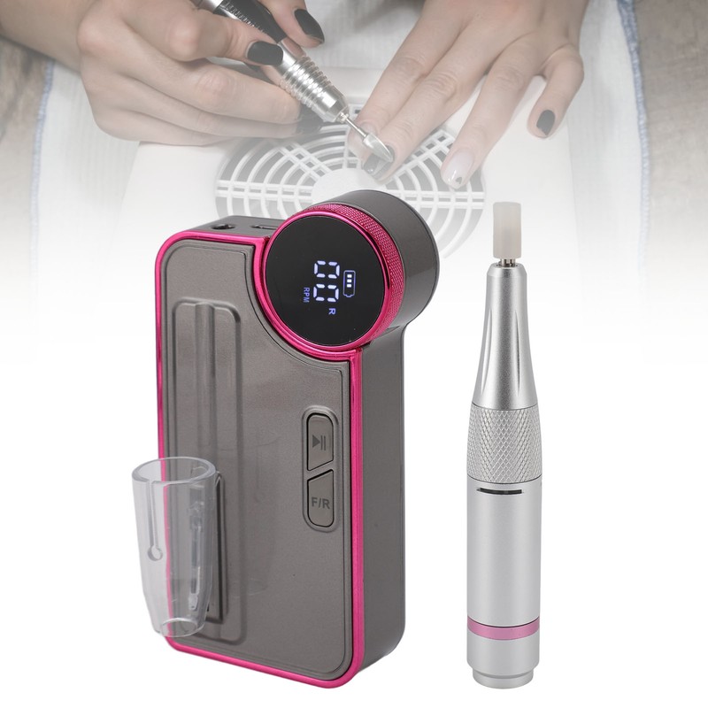 Electric Nail Drill Machine 35000RPM Low Noise High Speed Nail