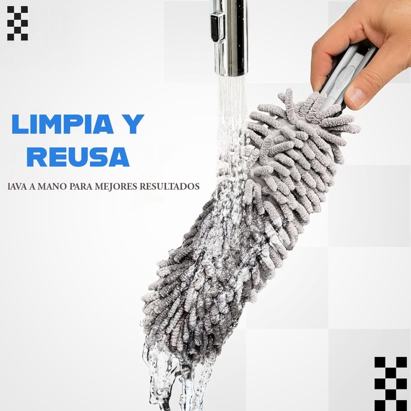 Timotech Plumero para Coche, para Interior de Auto, para Tablero,