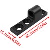 Xhziy 215 Black Zinc Alloy Hinge Detachable Hinges Barrel Hinges