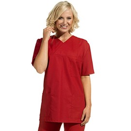 Leiber Women's 1/2 Sleeve Clean Dress - red, size: I