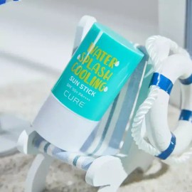 Kim Jeong-mun Aloe 김정문알로에 큐어 워터 스플래쉬 쿨링 선스틱 23g (제주에디션) 2개 Kim Jeong-moon Aloe Cure Water Splash Cooling Sun Stick 23g (Jeju Edition) 2 pcs