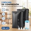 2PCS Bolsas de Compresión para Viaje con 22L, Bolsa de