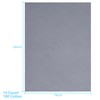 Aida Cloth 14 Count Cross Stitch Fabric,19×28inch (14CT, Gray)