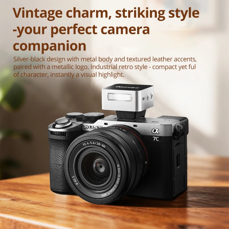 Local Stock Zeniko XF04 ZF08 Mini Camera Flash Light Rechargeable