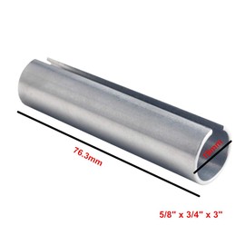 DEWHEL 5/8" x 3/4" x 3" Shaft Adapter Pulley Bore Reducer Sleeve Bushing Sheave & Key