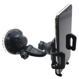 Fonus Car Mount Windshield Holder Compatible with TCL 60/60R/60 SE/XE NXTPaper, Glass Cradle Swivel Dock Suction