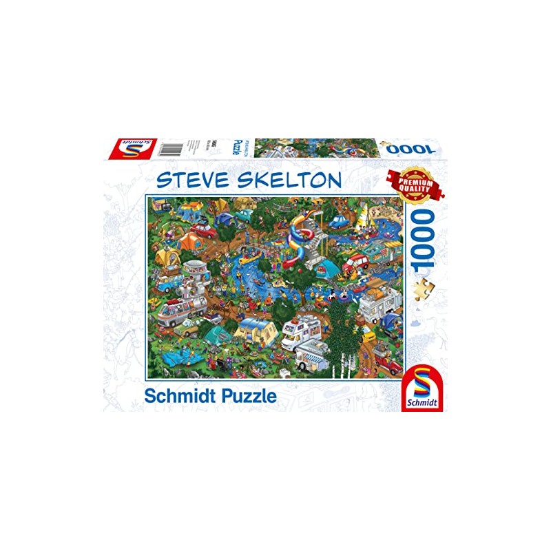 Schmidt Spiele Steve Skelton 59965 Jigsaw Puzzle 1000 Pieces