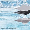 BVAGSS Dog Cooling Mat, Waterproof Foldable Cooling Pad for Dogs