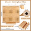 Crochet Blocking Board and Pins, Aeelike Granny Square Blocking Board