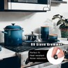 AIEX 12 Pcs RV Stove Top Grommets, Black Furnace Grommet