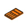 4 Piece Miniature Pick/Screwdriver Tray (Fits: Snap On Instinct Grip)