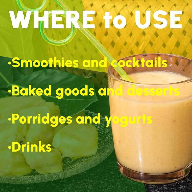 Jackfruit Powder - Pure All Natural Additive Powder for Baking,