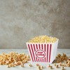Bistras Plastic Reusable Popcorn Bowl, Large Classsic Popcorn Bucket for