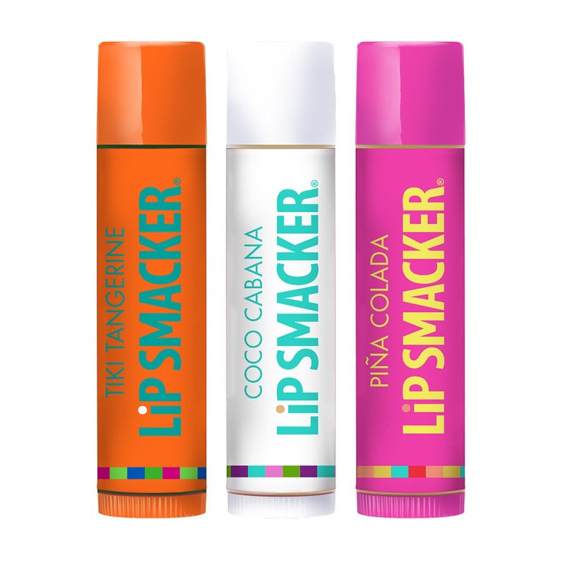 Lip Smackers Flavored Lip Balm Tropical Fever - Moisturizing, Soothing