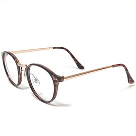 Bliss Leather Date Glasses, Combi-Bost Sunglasses, Unisex, UV Protection, UV Protection, Demi × Clear