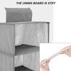 2Pcs Hanging Shoe Storage 10-Shelf Hanging Shoe Racks Heavy Duty