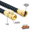 Flexi Hose with 8 Function Nozzle, 100FT - Lightweight Expandable